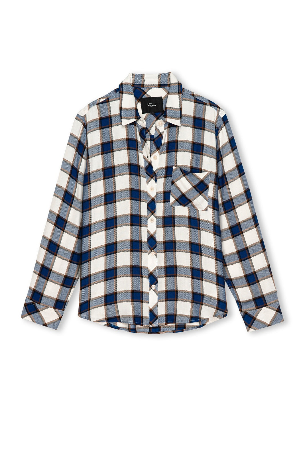 Hunter shirt golden cobalt