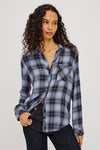 Hunter shirt espresso indigo