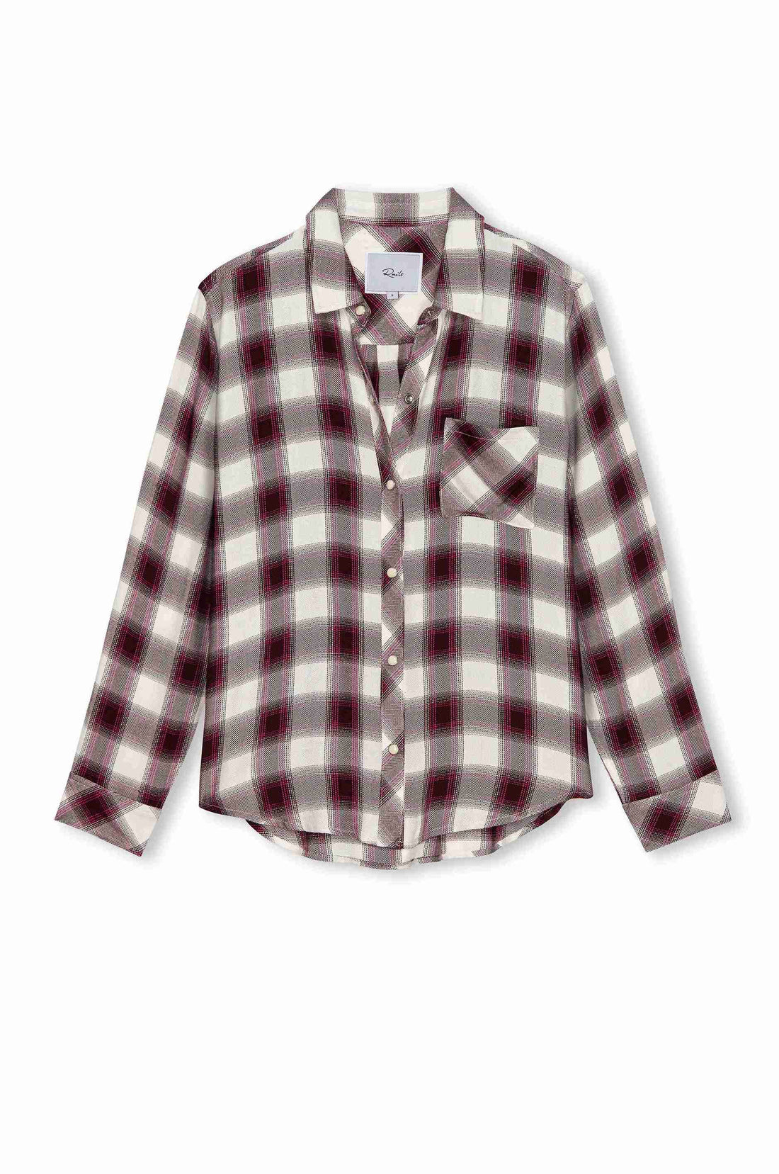 Hunter shirt raspberry wine