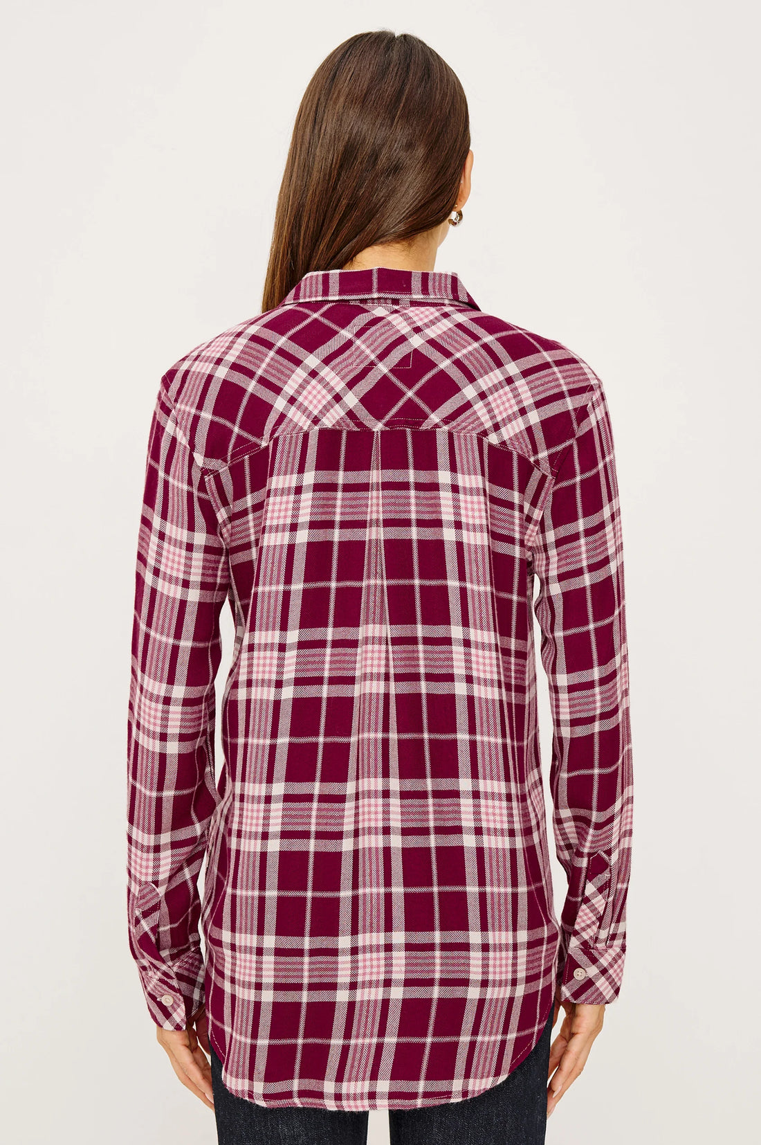 Hunter shirt winterberry
