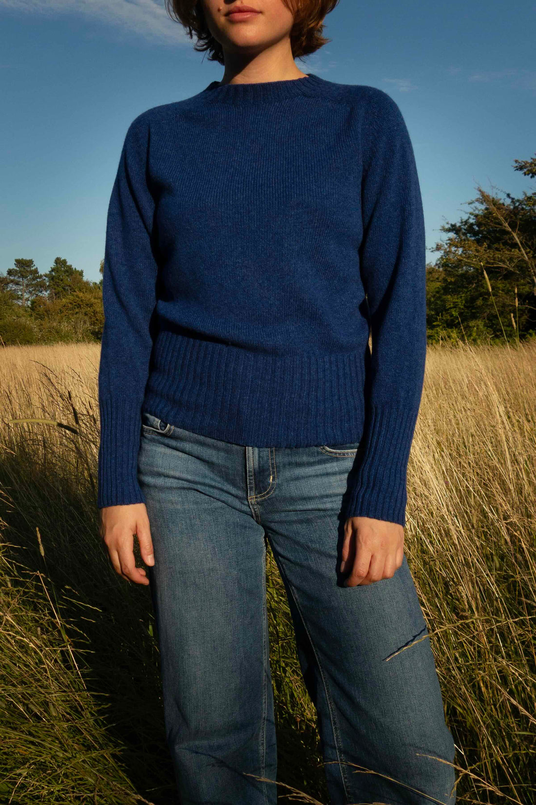 Superfine lambswool crew neck noss