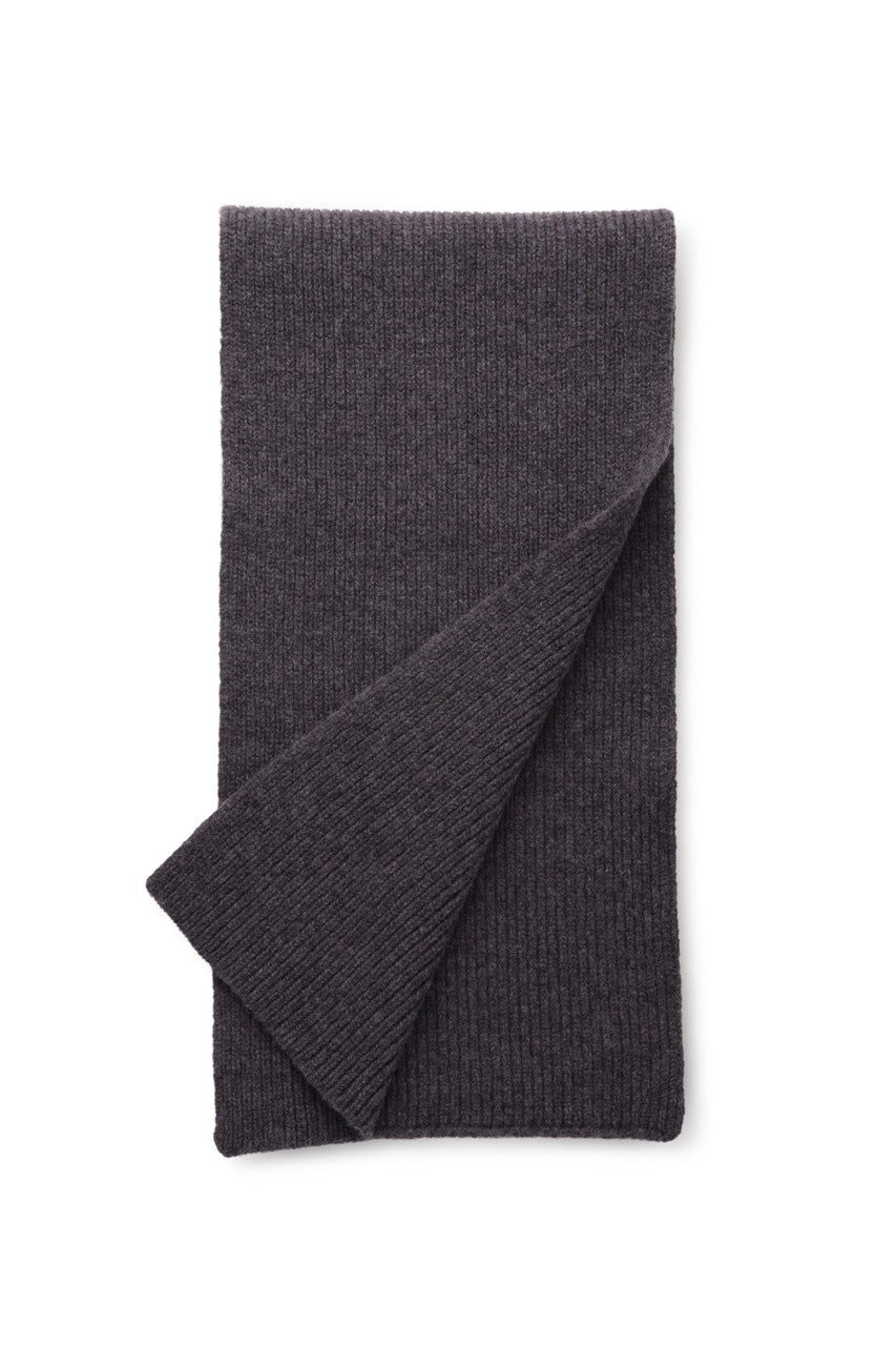 Clyde scarf dark grey