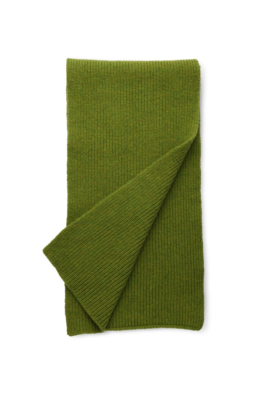 Clyde scarf moss green