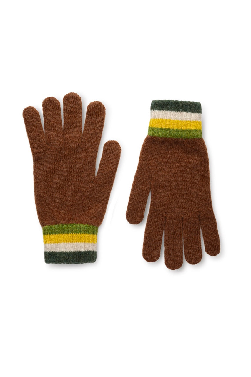 Ranza gloves brown/multi