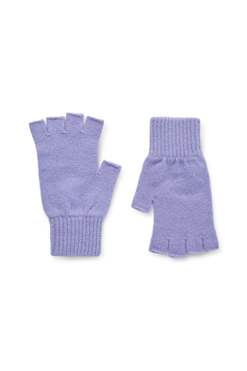 Iona fingerless gloves lilac