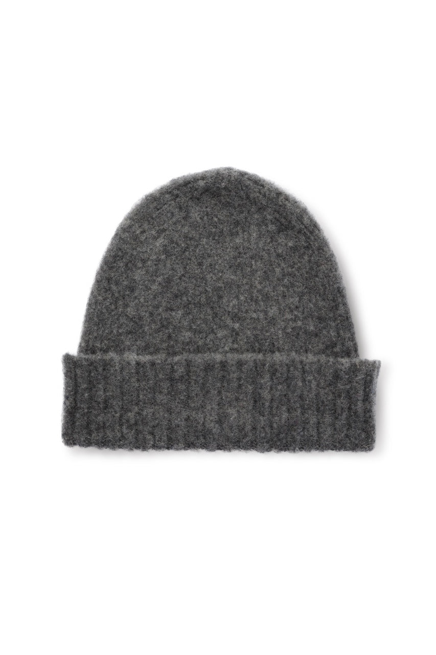 Rona brushed hat dark grey