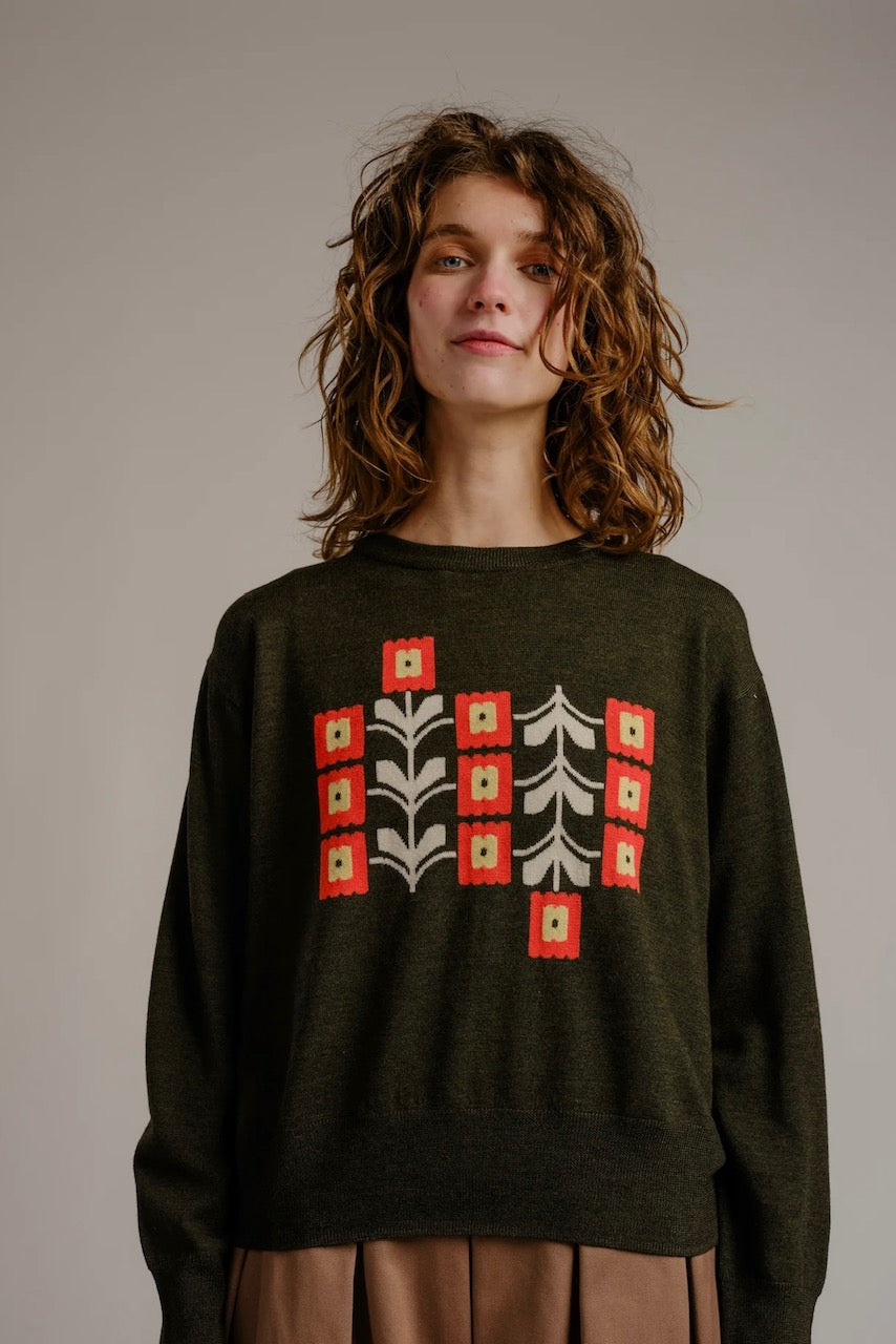 Flower crew evergreen