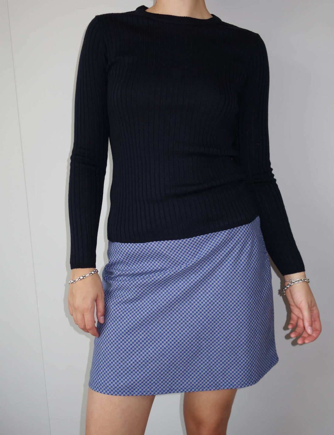 Julia merino knit dark navy