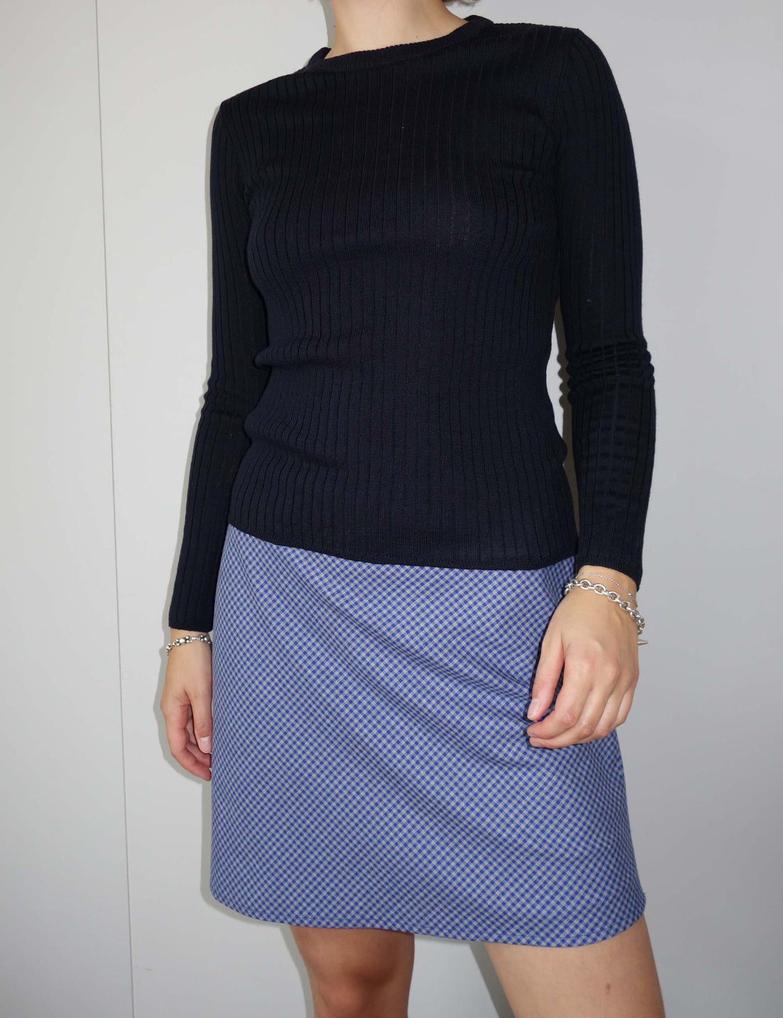 Julia merino knit dark navy