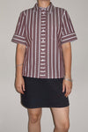Laura short sleeve shirt red check
