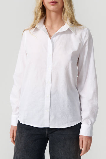 Lea shirt white check