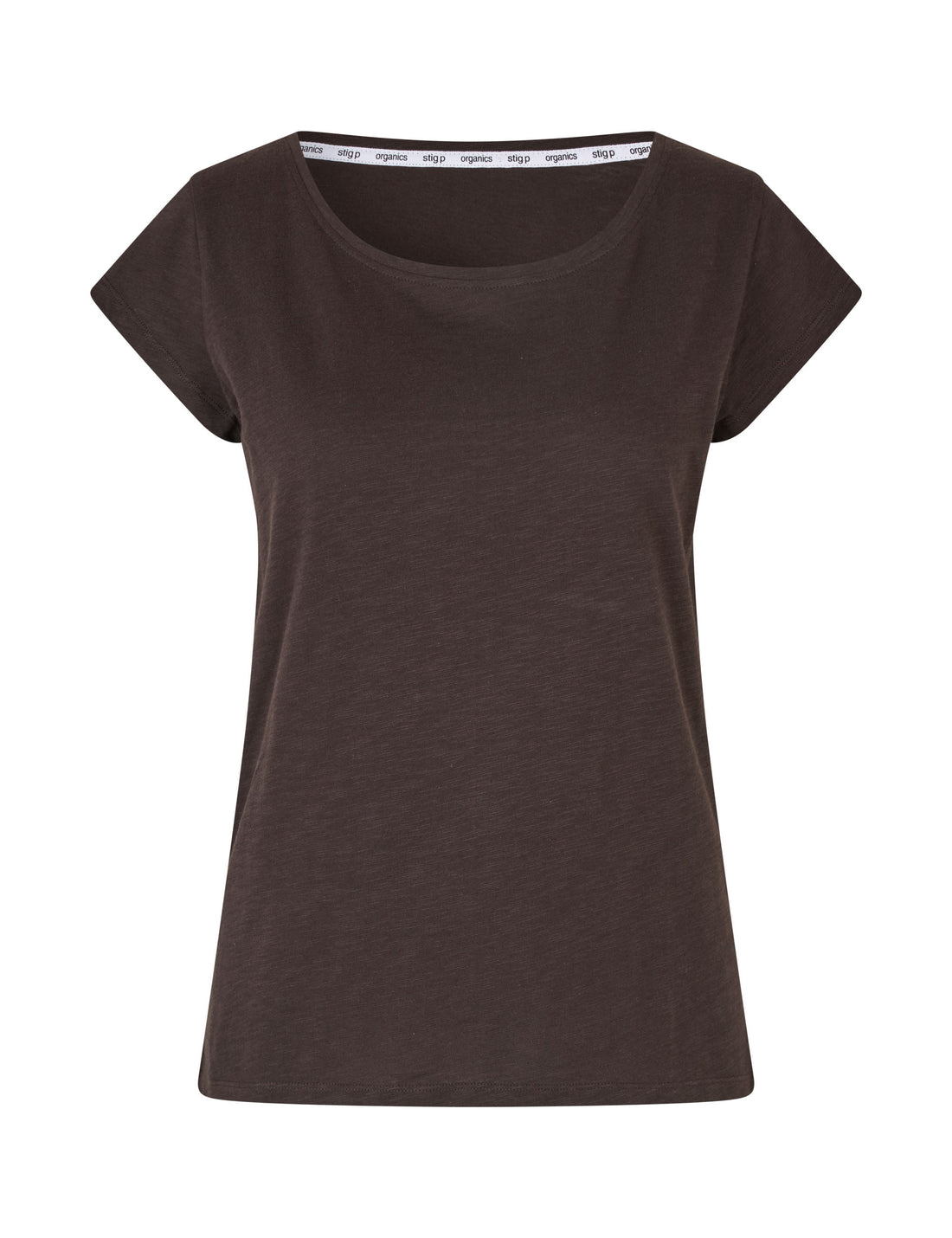 Liu short sleeve t-shirt dark brown