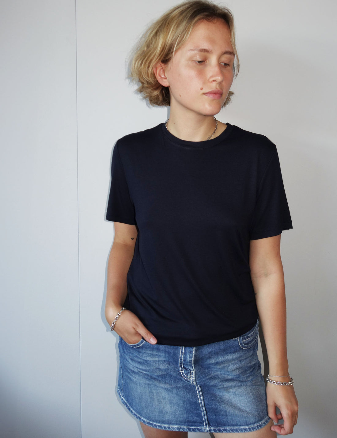 Mia short sleeve t-shirt navy