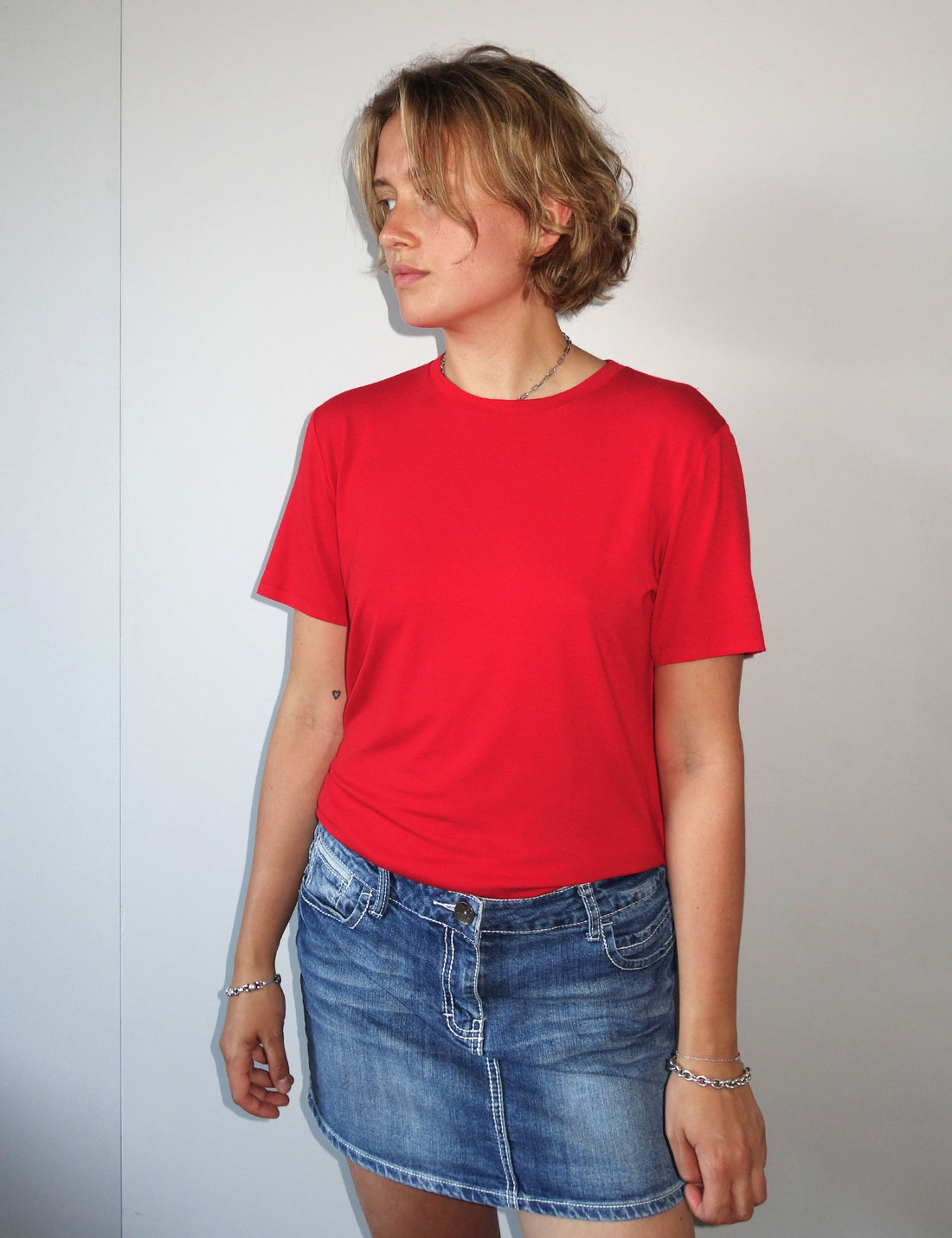 Mia short sleeve t-shirt red