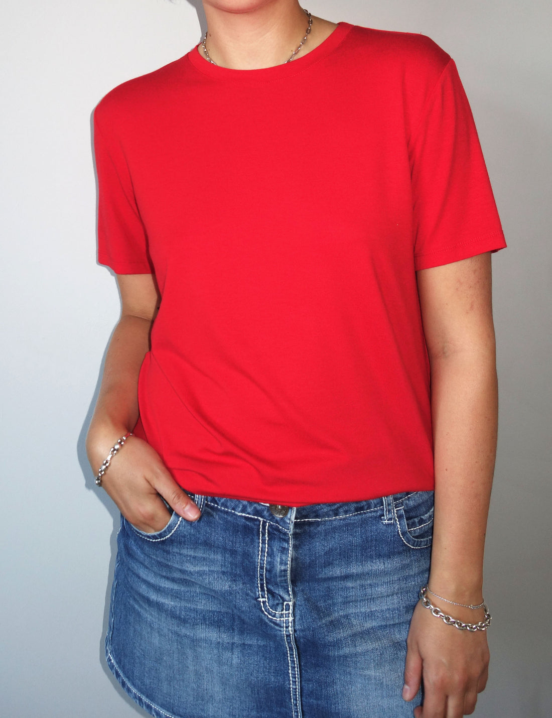 Mia short sleeve t-shirt red