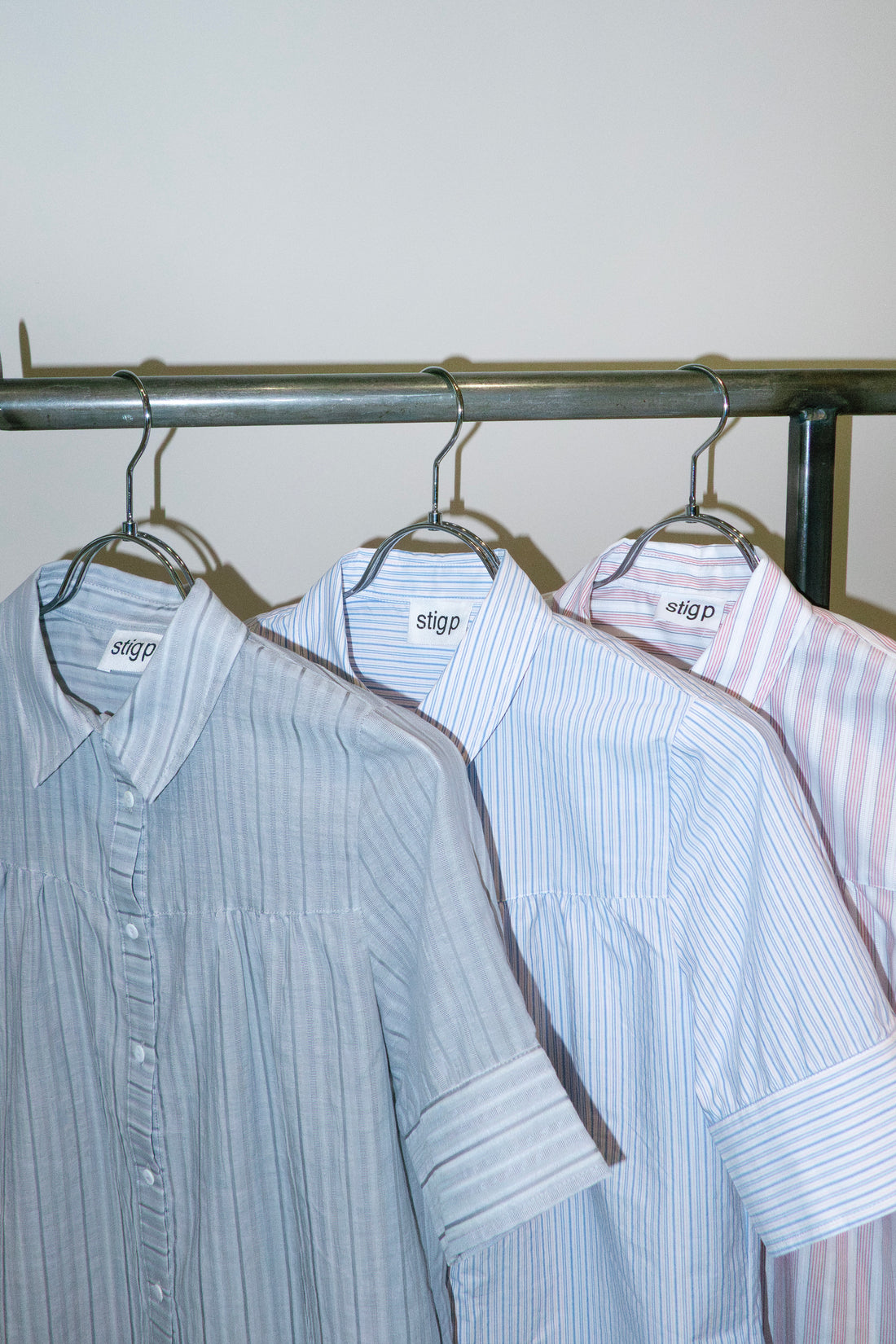 Maria grey stripe