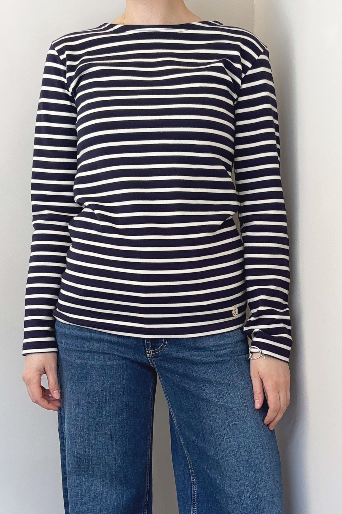 Mariniere heritage t-shirt navy/off-white