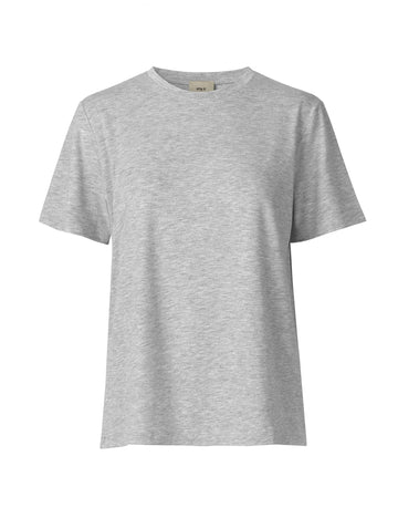 Mia short sleeve t-shirt grey melange