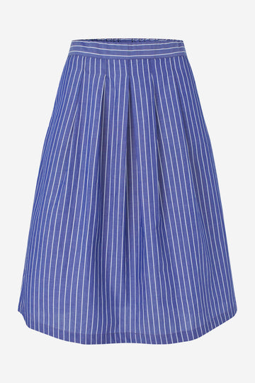Penelope skirt dark blue/white stripe