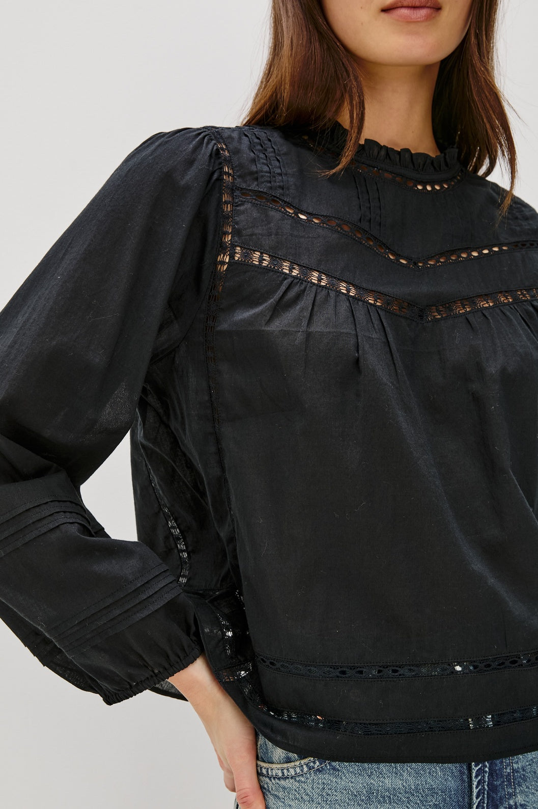 Reyna blouse black