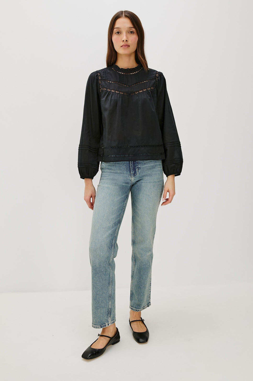 Reyna blouse black