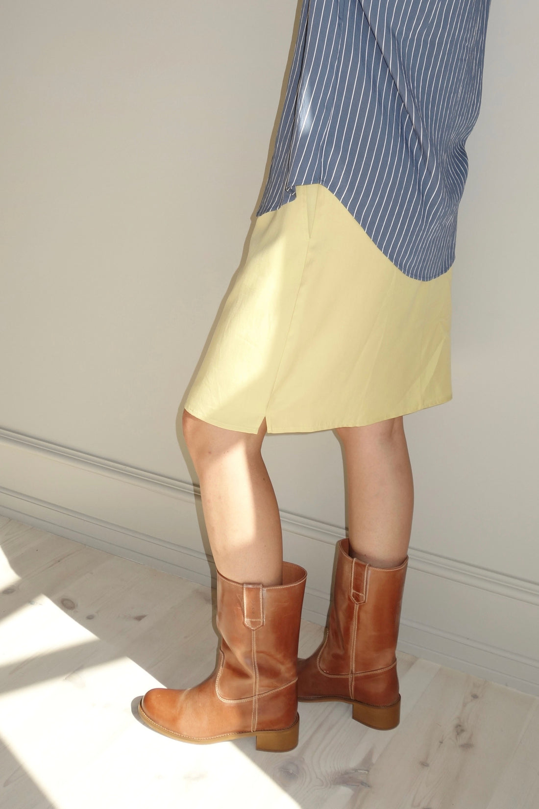 Thea skirt light yellow
