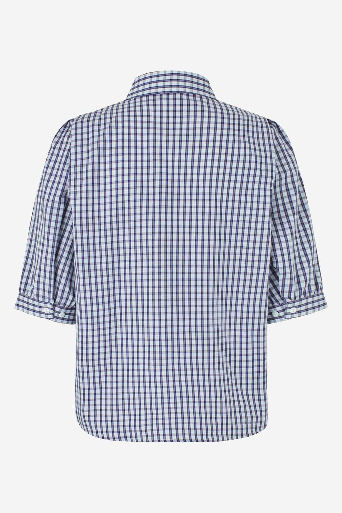 Rosa shirt white/blue checks