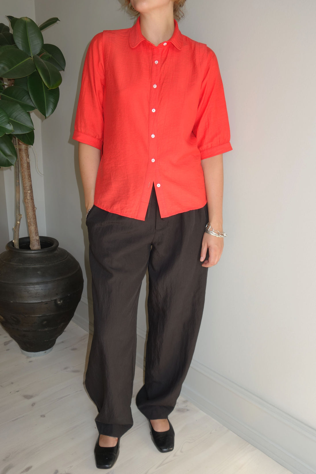 Rosemarie shirt orange red