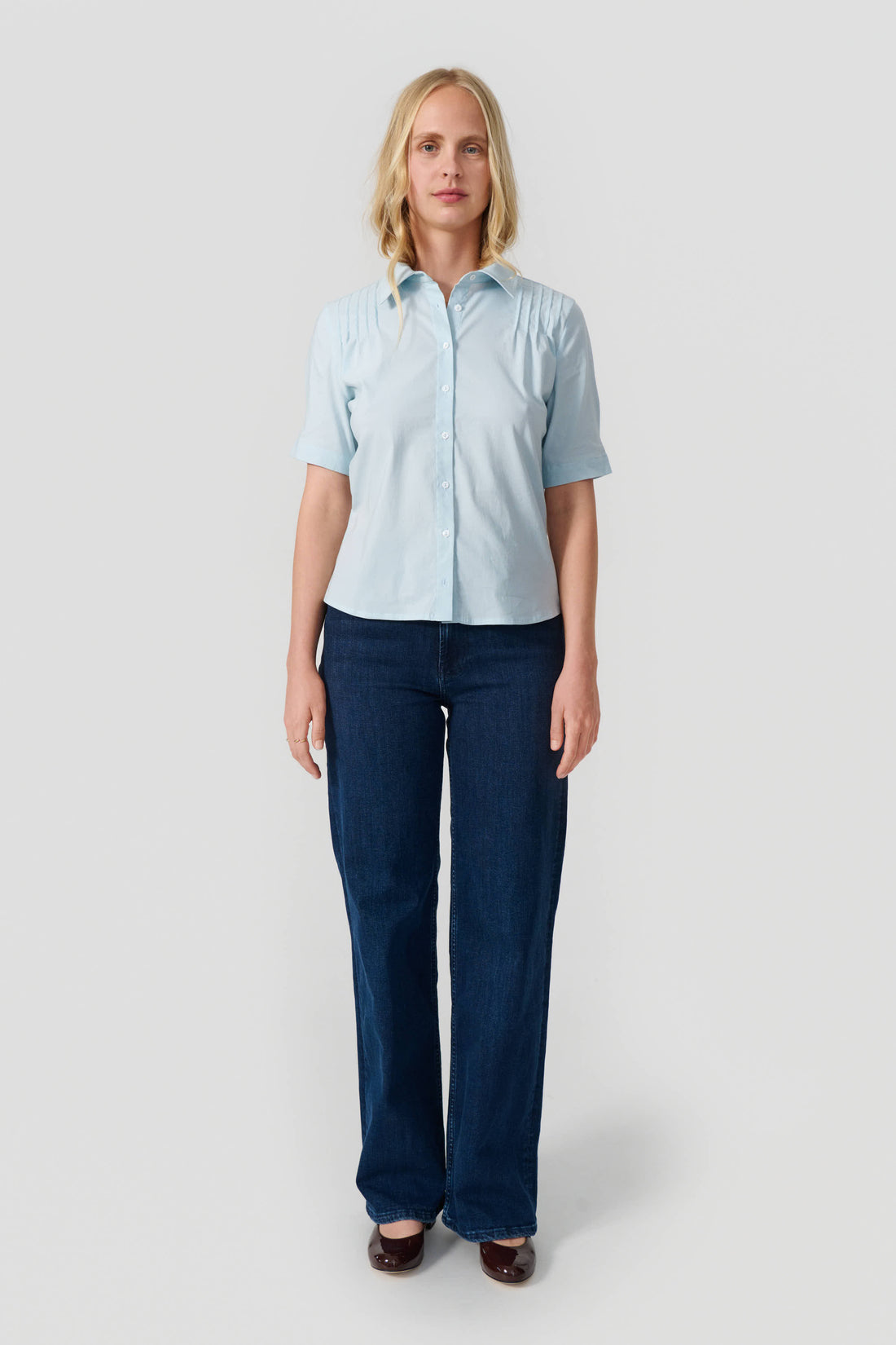 Carla shirt dark blue