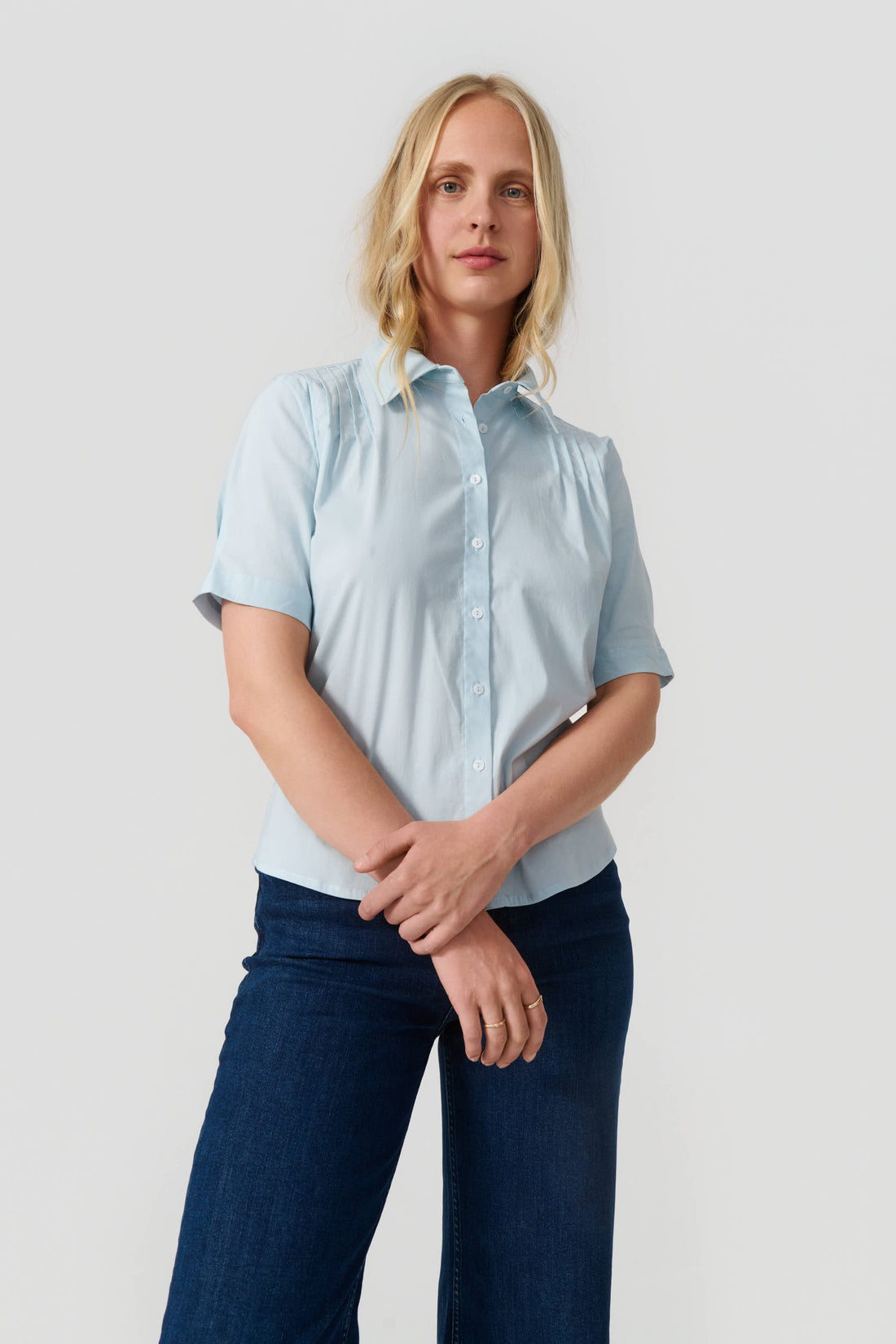 Carla shirt dark blue