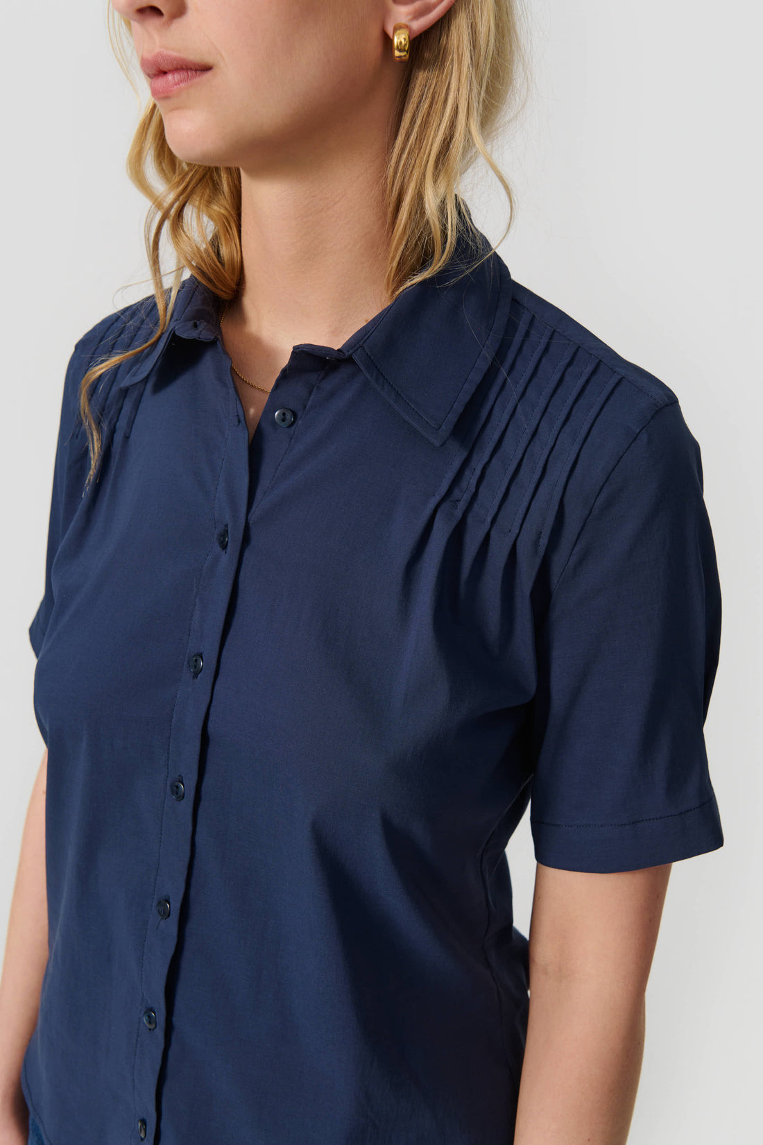 Carla shirt dark blue