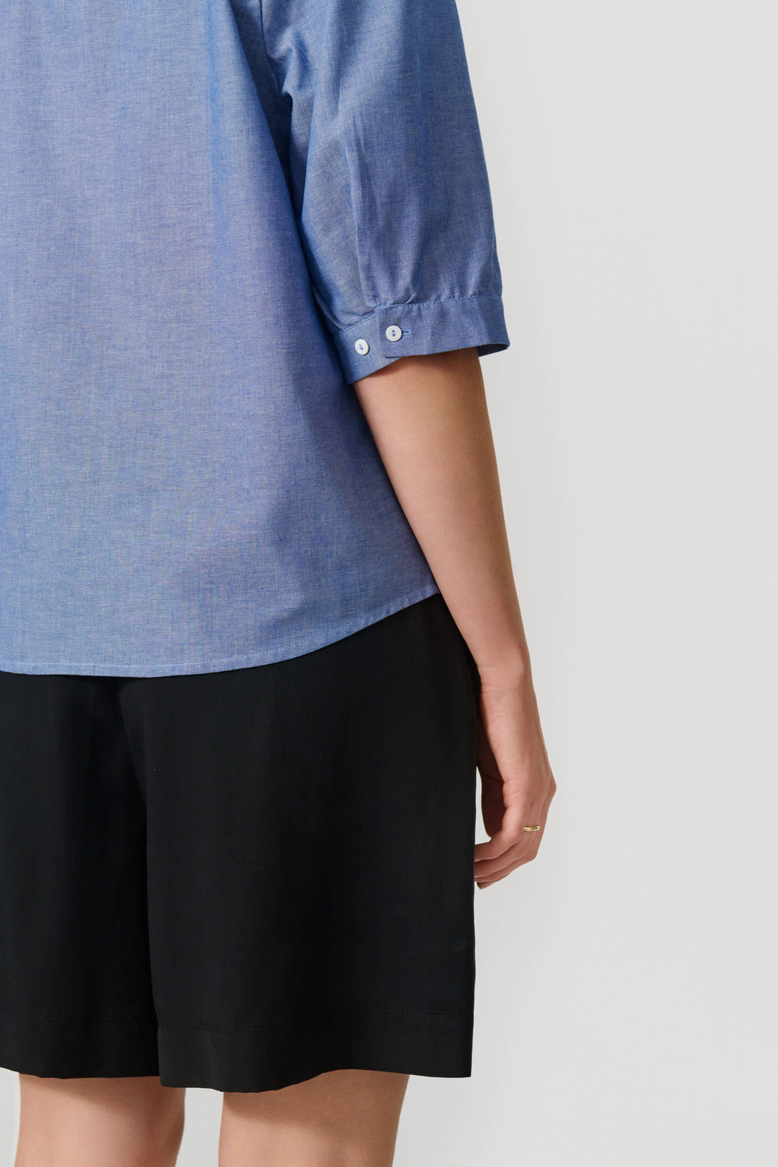 Rosa shirt blue melange