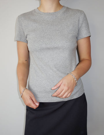 Sabine t-shirt grey melange