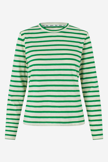 Liu short sleeve t-shirt red/cream stripe