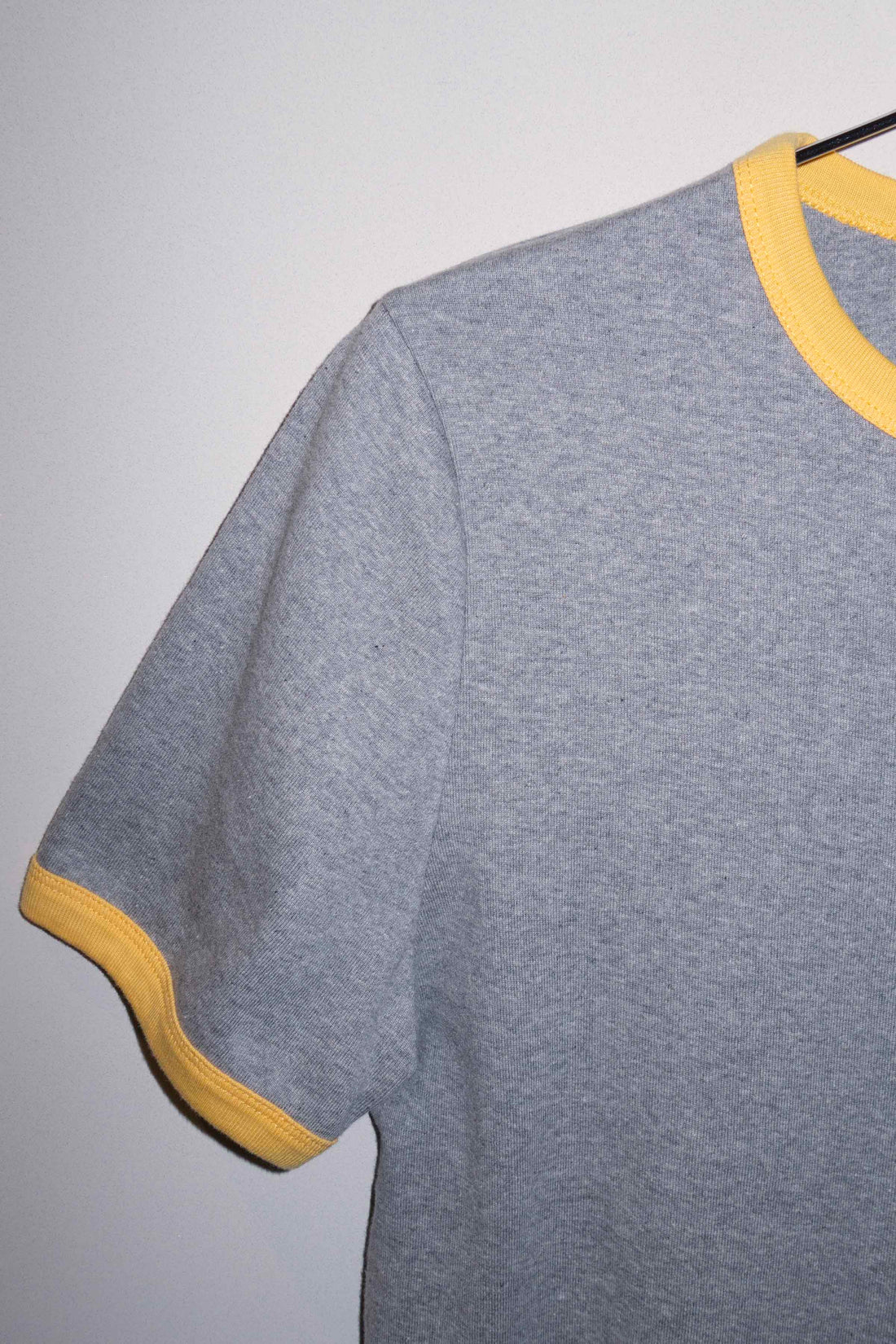 Stella t-shirt grey melange/warm yellow