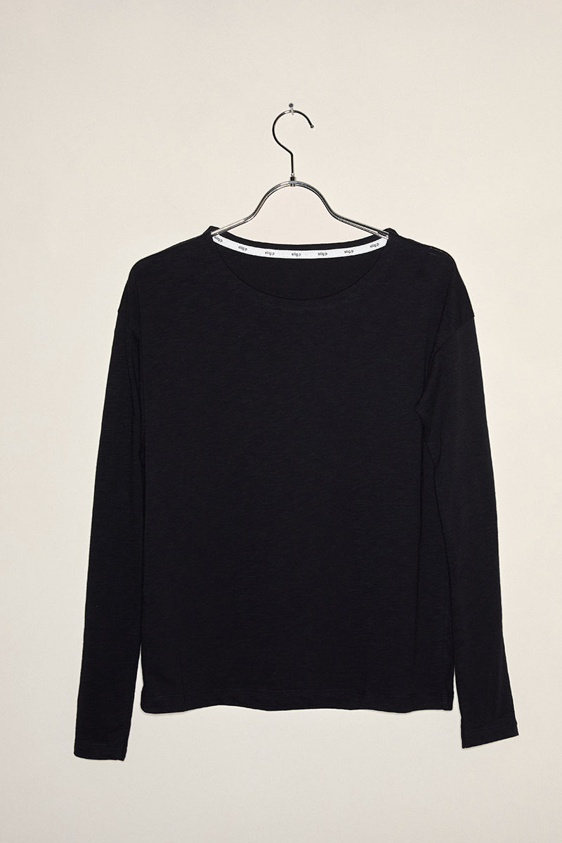Dorrie long sleeve t-shirt black