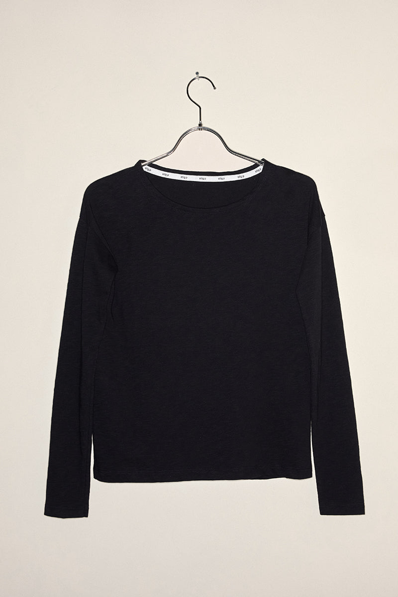 Dorrie long sleeve t-shirt black