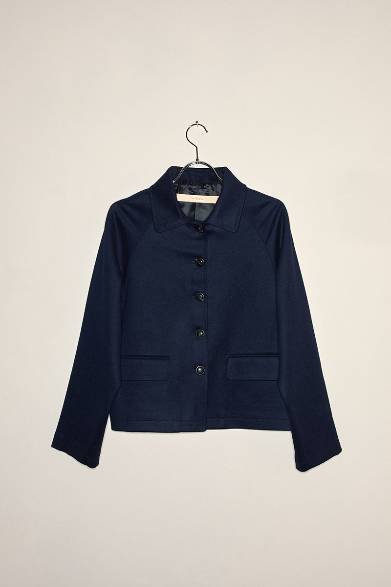 Kristine jacket black virgin wool
