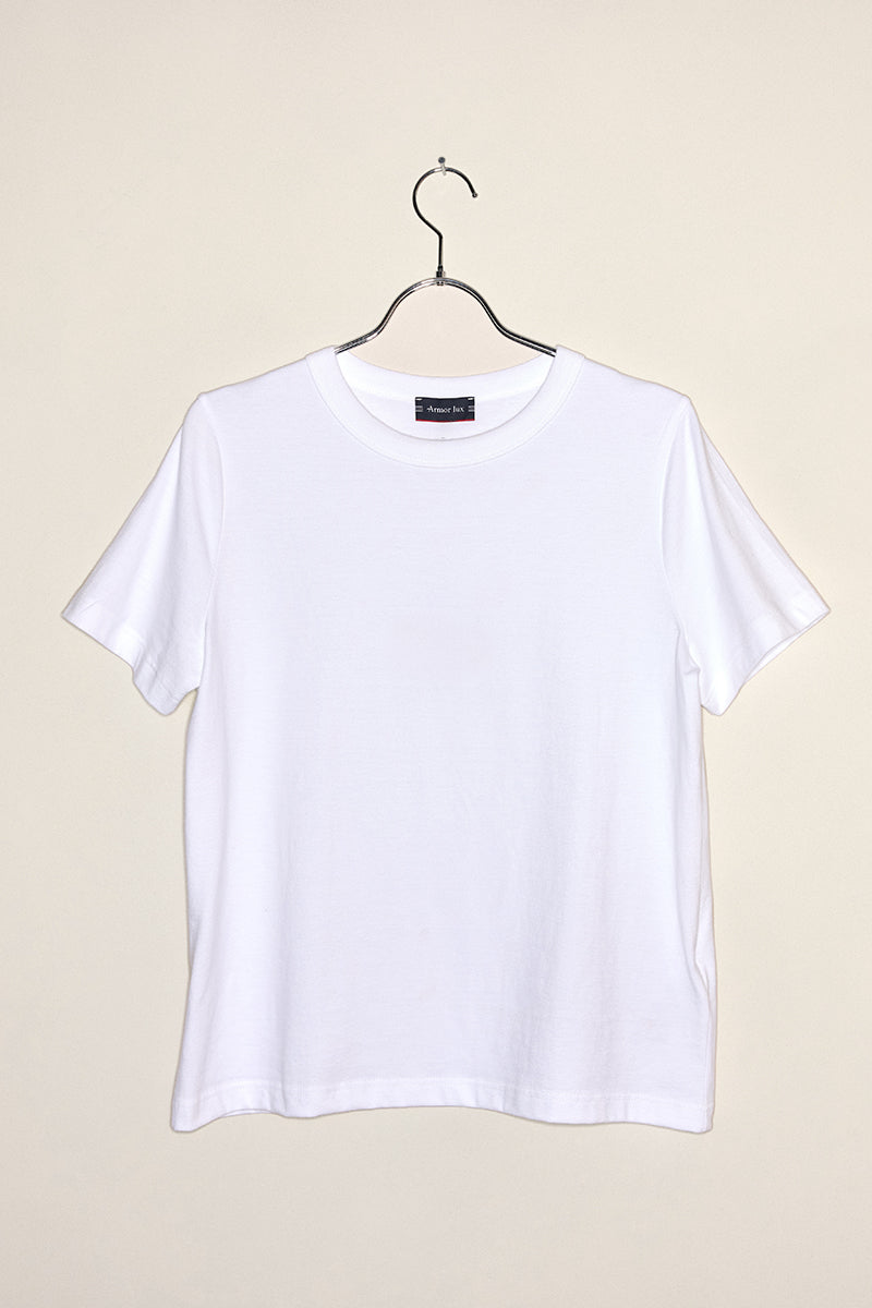 T-shirt organic cotton white