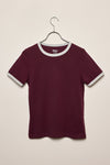 Stella t-shirt grey melange/warm yellow
