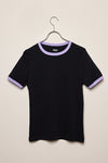 Stella t-shirt grey melange/warm yellow