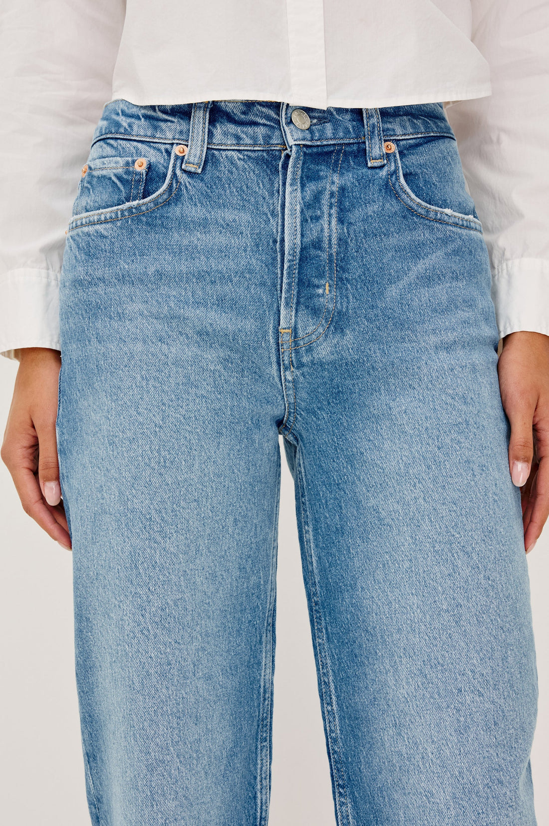 Topanga jeans baja blue