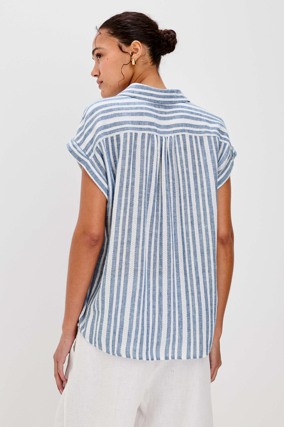 Tuscany top jalisco stripe