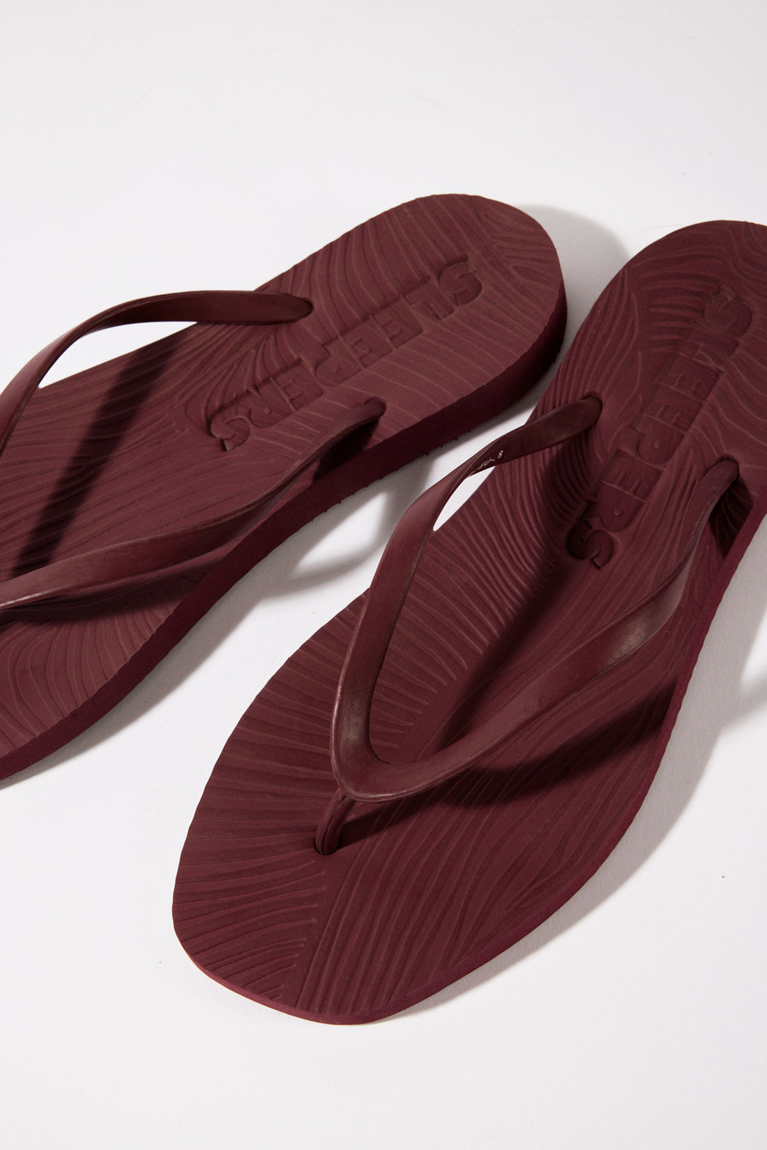 Tapered burgundy
