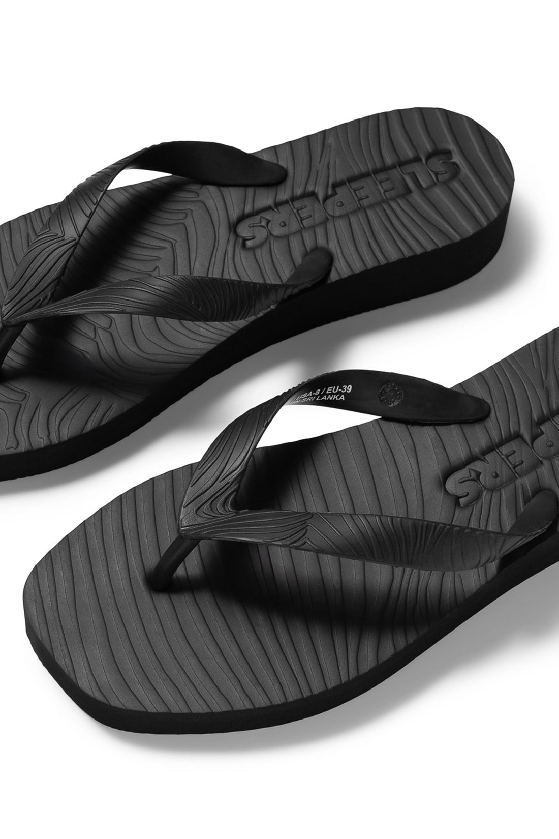 Tapered medium high platform black