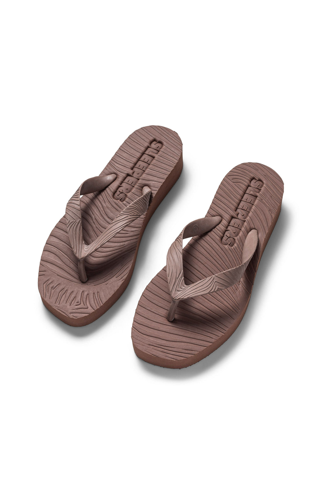 Tapered medium high platform brown