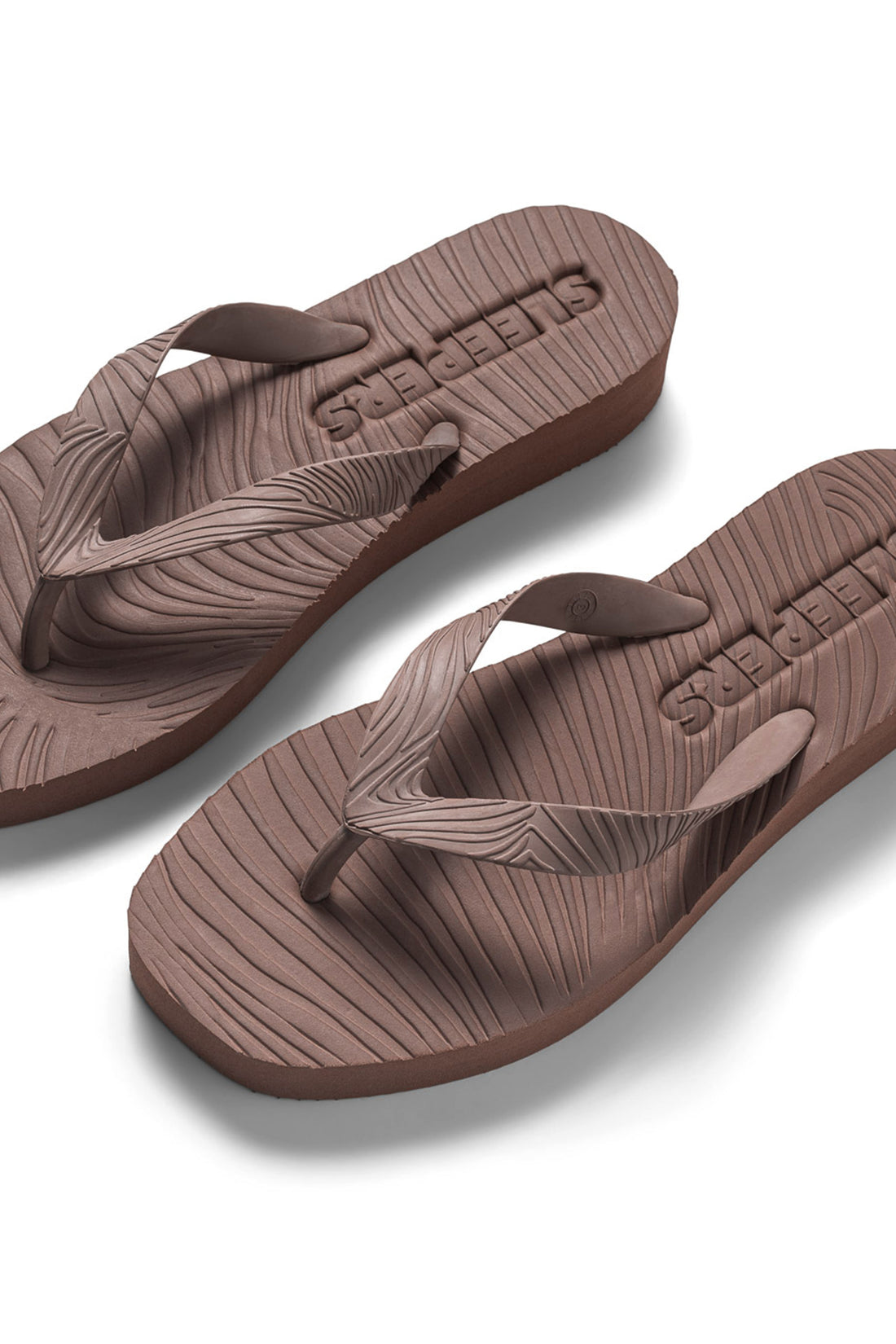 Tapered medium high platform brown