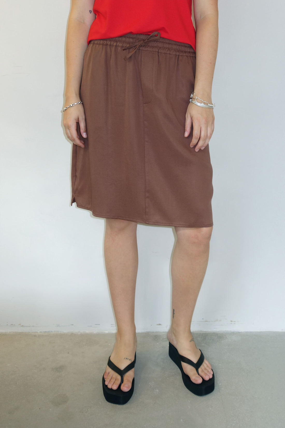 Thea skirt brown