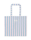Stig P tote bag blue stripe