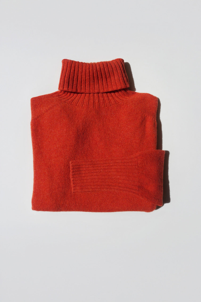Superfine turtleneck sweater furnace